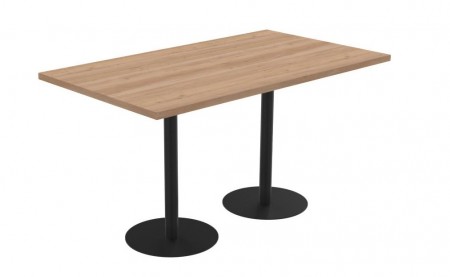 Table 140x80 pied métal